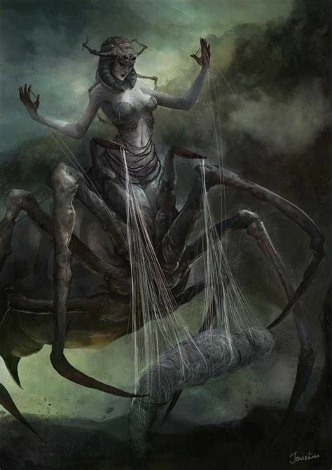 The celestial witch spider tyrant: a mythical being from another world